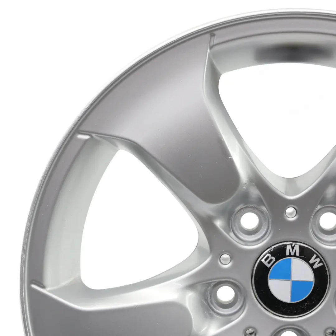 Alloy Wheel Rim 17" Star Spoke 204 ET:46 8J to BMW X3 Series E83 Silver with Part number 3417393 BMW X3 Series E83 Silver Alloy Wheel Rim 17" Star Spoke 204 ET:46 8J - SKU 3417393-3 - Part number 3417393