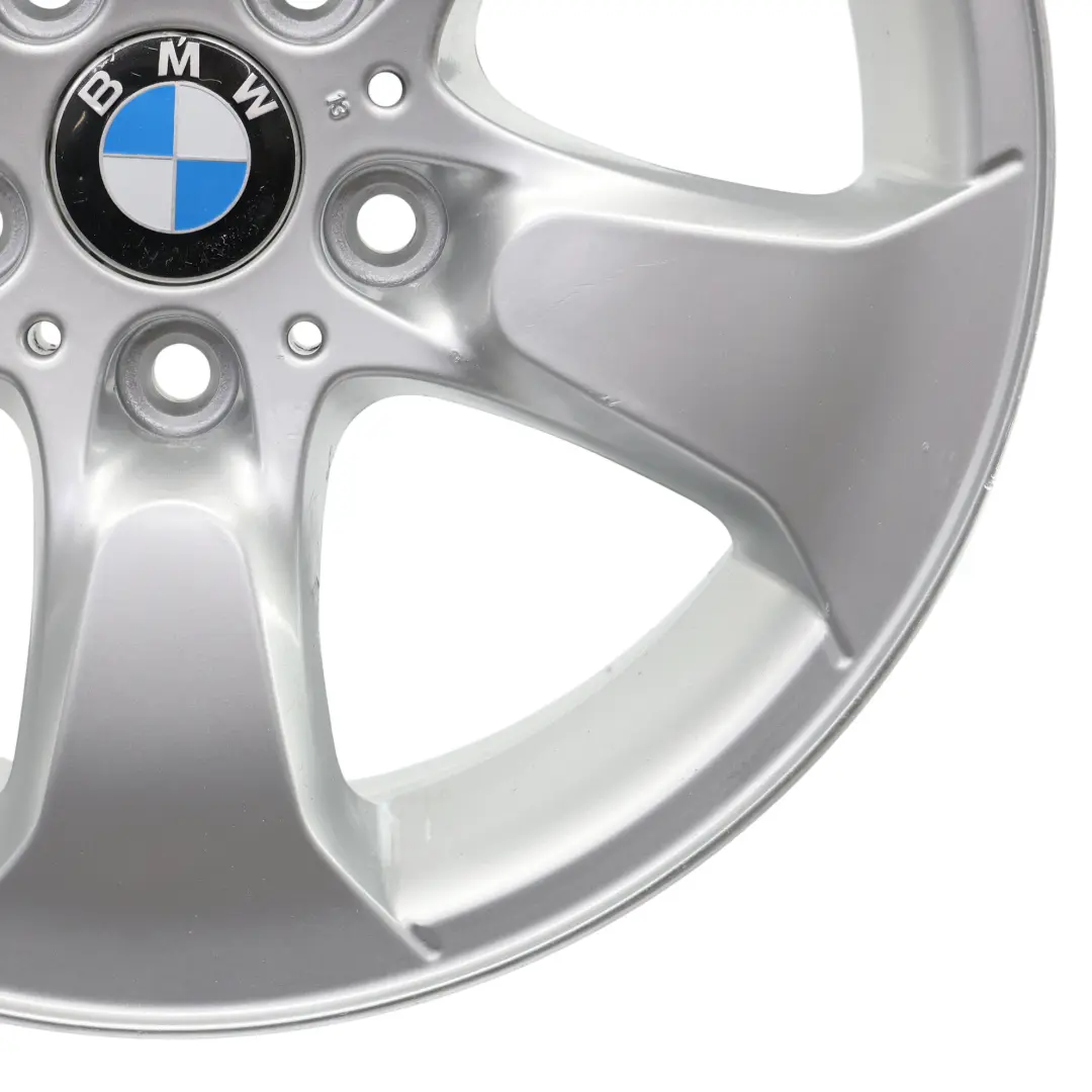 Jante en alliage argente 17" a rayons en etoile 204 ET:46 8J pour BMW X3 E83 à propos du numéro de pièce 3417393 BMW X3 E83 Jante en alliage argente 17" a rayons en etoile 204 ET:46 8J - SKU 3417393-3 - Numéro de pièce 3417393
