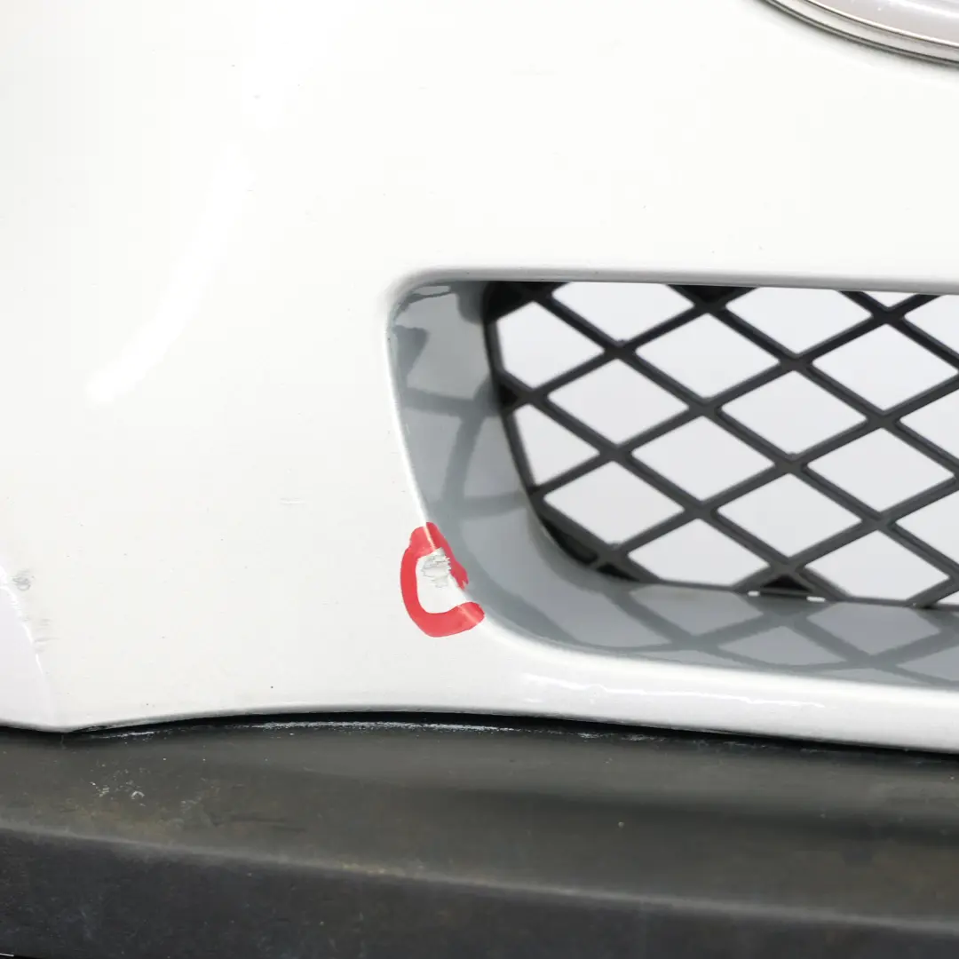 BMW X3 E83 LCI Complete Front Bumper PDC Silbergrau Silver Grey Metallic - A08 - SKU 3445874-SBG - Part number 3445874