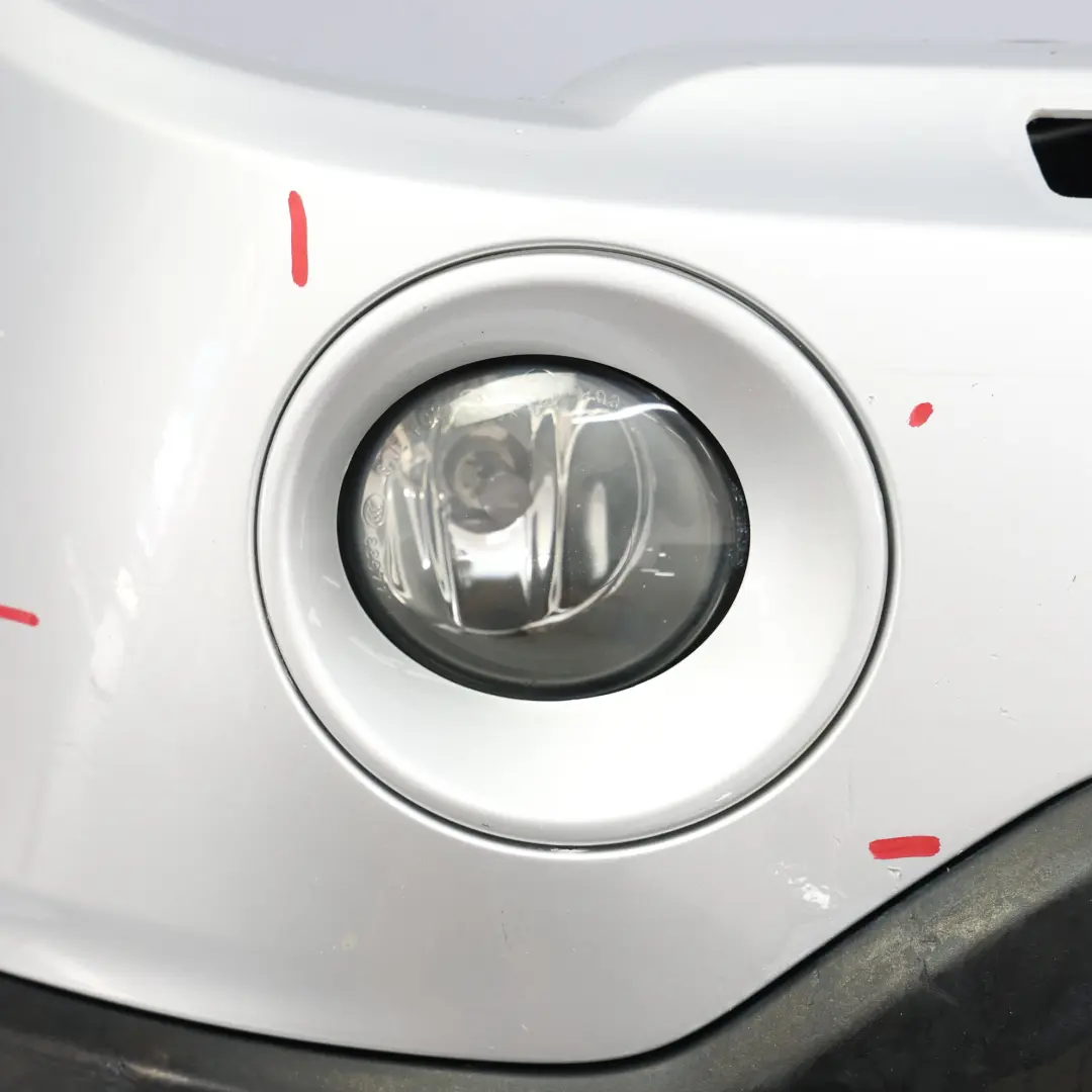 Complete Front Bumper PDC Silbergrau Silver Grey Metallic - A08 to BMW X3 E83 LCI with Part number 3445874 BMW X3 E83 LCI Complete Front Bumper PDC Silbergrau Silver Grey Metallic - A08 - SKU 3445874-SBG - Part number 3445874