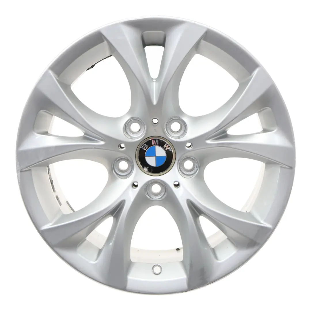 Alloy Wheel Rim 17" V-spoke 279 8J ET:46 to BMW X3 E83 Silver with Part number 3451879 BMW X3 E83 Silver Alloy Wheel Rim 17" V-spoke 279 8J ET:46 - SKU 3451879-1 - Part number 3451879