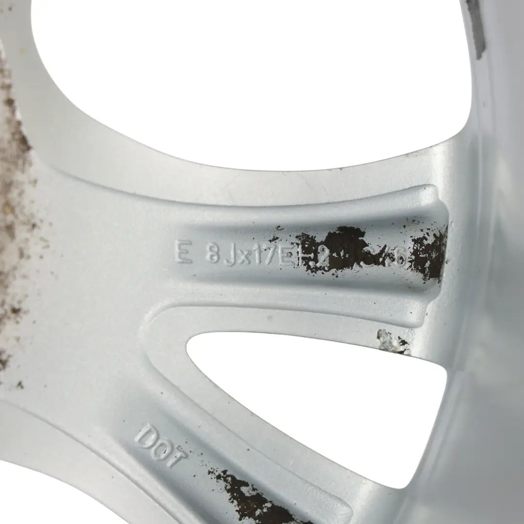 Silberne Leichtmetall felge 17" V-Speiche 279 8J ET:46 für BMW X3 E83 mit Teilenummer 3451879 BMW X3 E83 Silberne Leichtmetall felge 17" V-Speiche 279 8J ET:46 - SKU 3451879-1 - Teilenummer 3451879