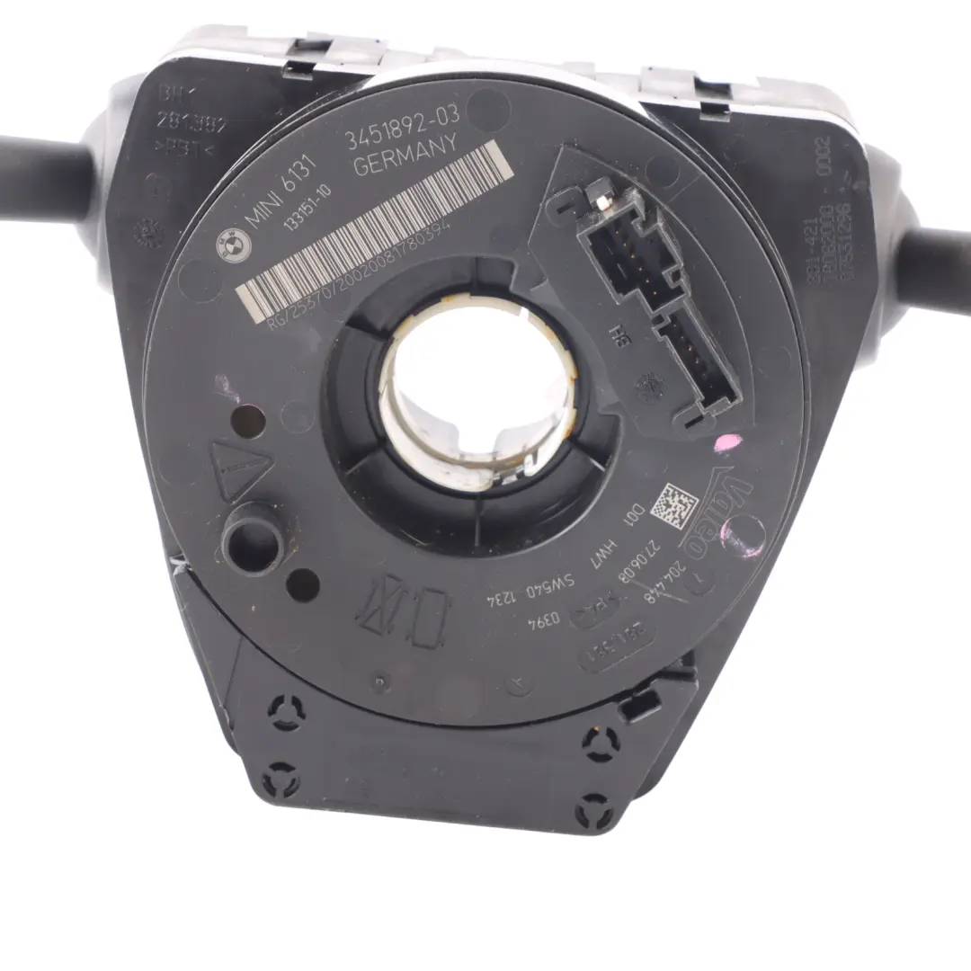 Switch Cluster Steering Column Stalk Wiper Slip to Mini Cooper R55 R56 with Part number 3451892 Mini Cooper R55 R56 Switch Cluster Steering Column Stalk Wiper Slip - SKU 3451892-1 - Part number 3451892