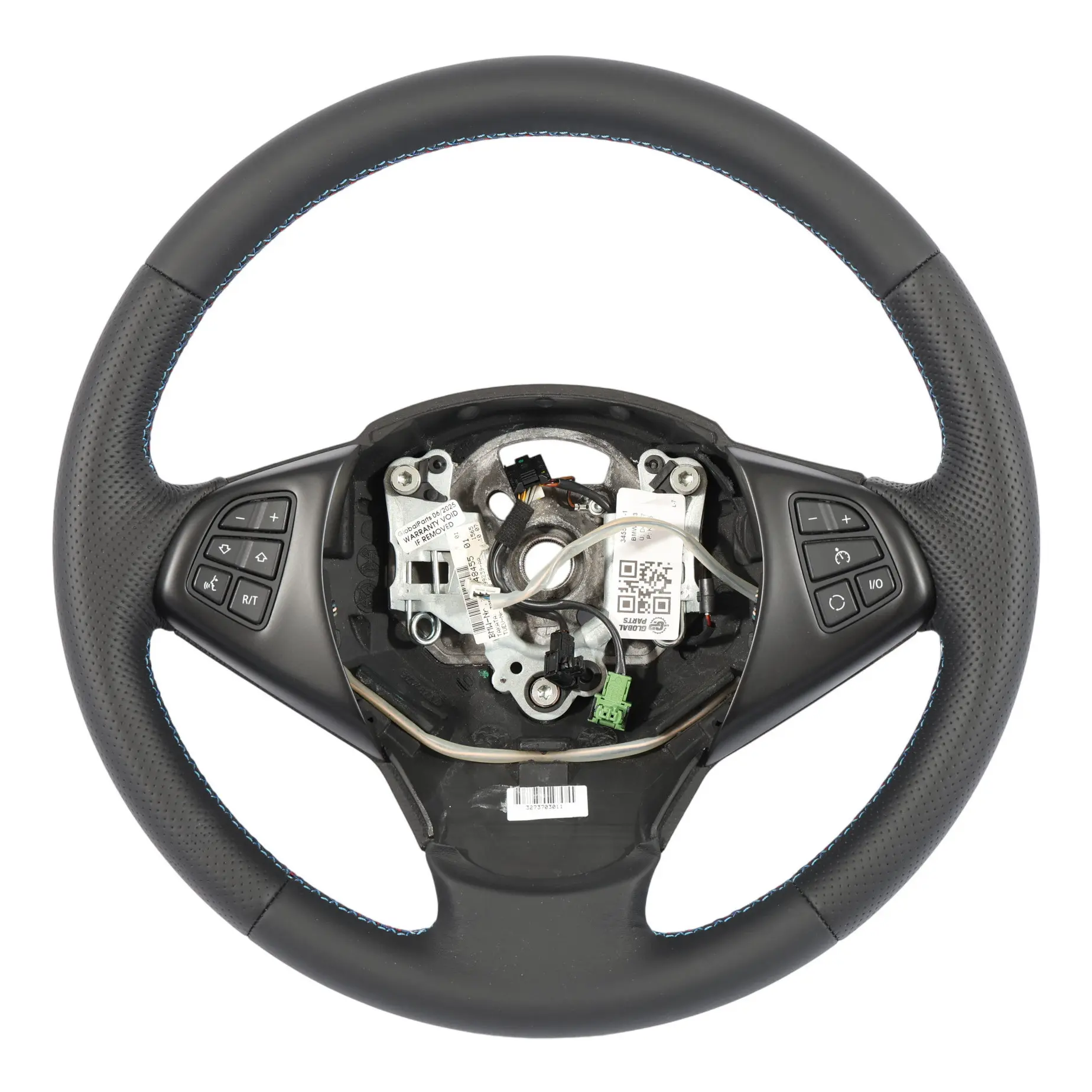 BMW X3 Series E83 LCI NEW Black Leather Steering Wheel M-tricoloured Sport Look