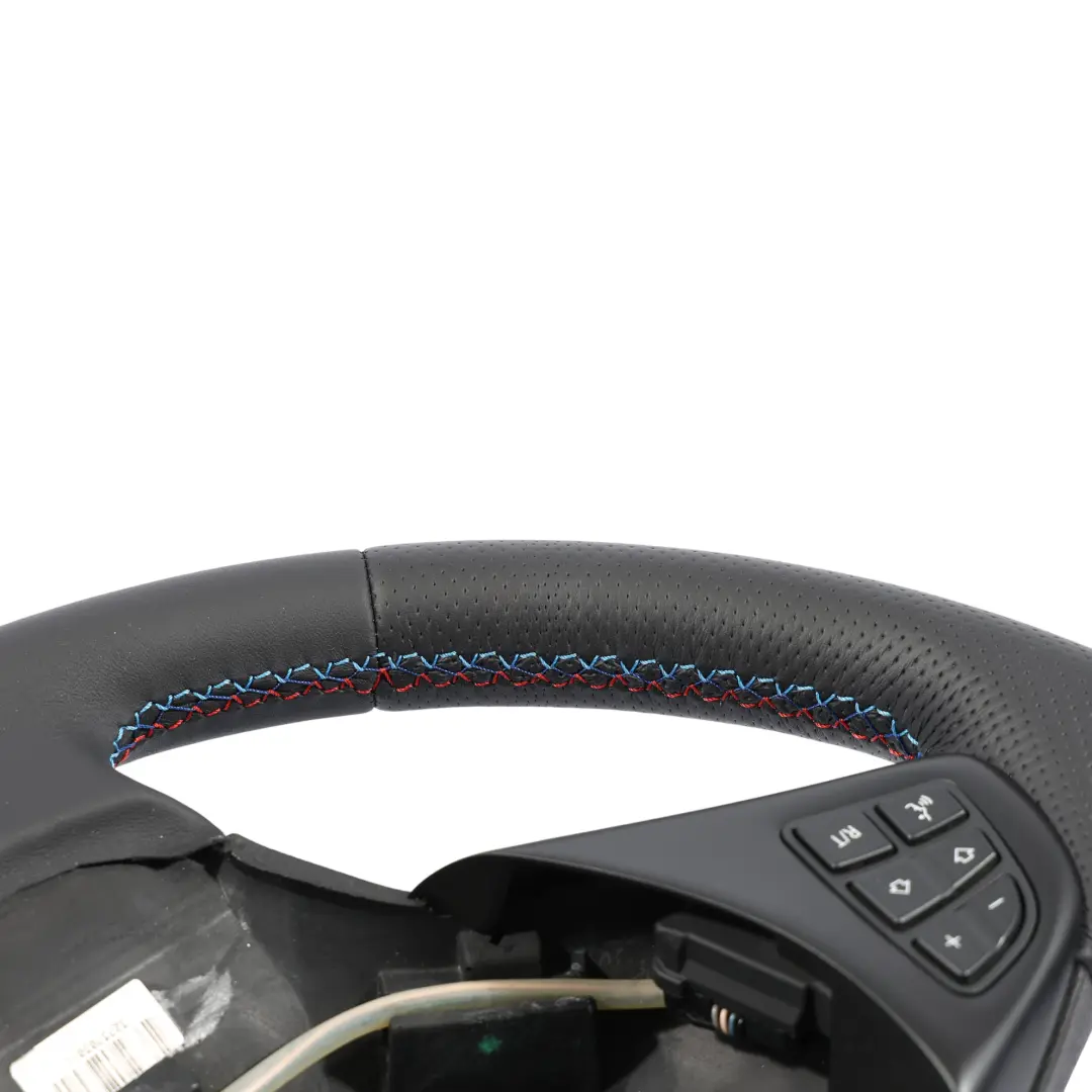 NEU Schwarz Leder wie M-Sport Lenkrad M-tri Farbigen Fäden für BMW X3 E83 LCI mit Teilenummer 3455481 BMW X3 E83 LCI NEU Schwarz Leder wie M-Sport Lenkrad M-tri Farbigen Fäden - SKU 3455481-1 - Teilenummer 3455481