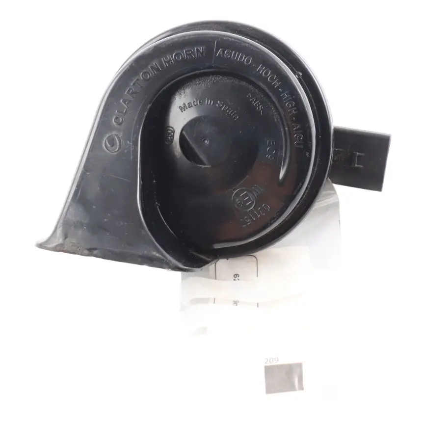 Audi Q2 GA Bocina Fanfarria Señal Advertencia Tono Alto - SKU 3B0951223E - Número de pieza 3B0951223E