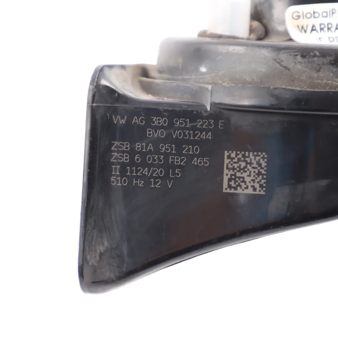 Audi Q2 GA High Tone Signal Fanfare Horn Warning Signal - SKU 3B0951223E - Part number 3B0951223E