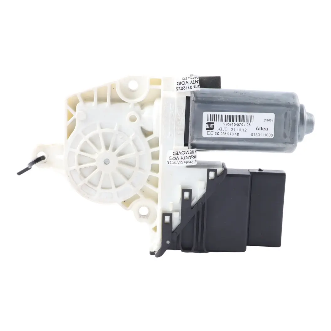 Seat Altea XL Window Lifter Regulator Motor Rear Right O/S - SKU 3C0959704D - Part number 3C0959704D