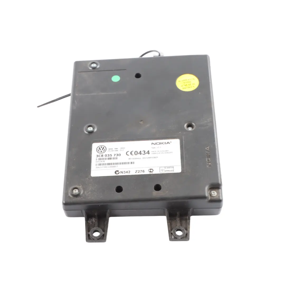 Bluetooth Schnittstelle Steuer Modul ECU für VW Volkswagen Tiguan 5N mit Teilenummer 3C8035730 VW Volkswagen Tiguan 5N Bluetooth Schnittstelle Steuer Modul ECU - SKU 3C8035730 - Teilenummer 3C8035730