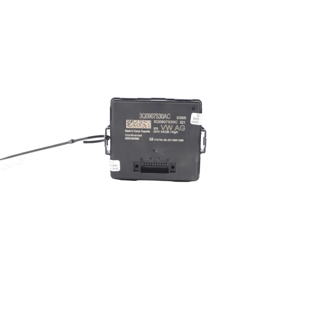 Audi Q2 GA Gateway Diagnostics Interface Control Module - SKU 3Q0907530AC-1 - Part number 3Q0907530AC