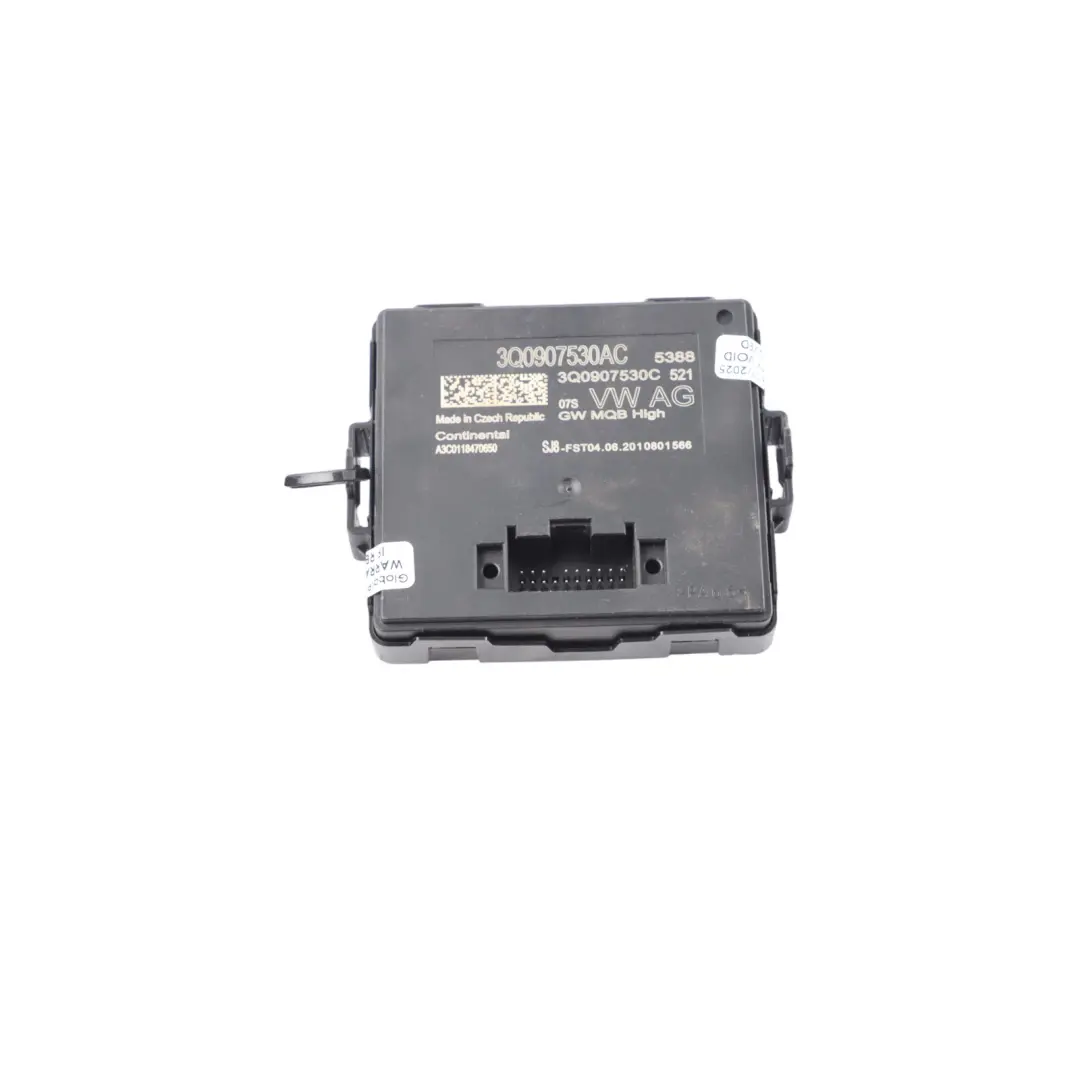Audi Q2 GA Gateway Diagnostica Interfaccia Modulo Di Controllo - SKU 3Q0907530AC-1 - Numero di parte 3Q0907530AC