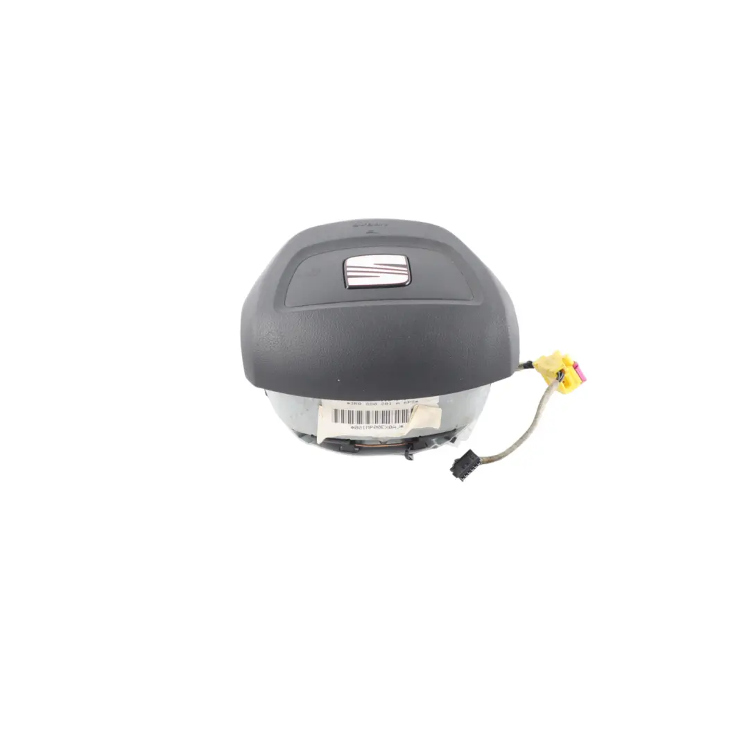 Steering Wheel Driver's Side Air Module Unit to Seat Exeo with Part number 3R0880201A Seat Exeo Steering Wheel Driver's Side Air Module Unit - SKU 3R0880201A - Part number 3R0880201A