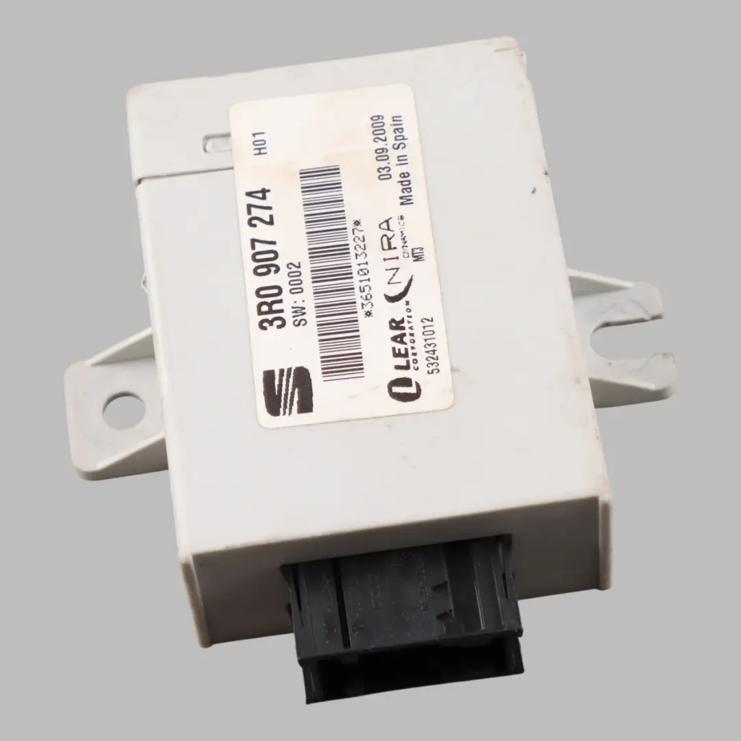 TPMS Módulo Monitor Presión Neumáticos Unidad Control ECU para Seat Exeo con número de pieza 3R0907274 Seat Exeo TPMS Módulo Monitor Presión Neumáticos Unidad Control ECU - SKU 3R0907274 - Número de pieza 3R0907274