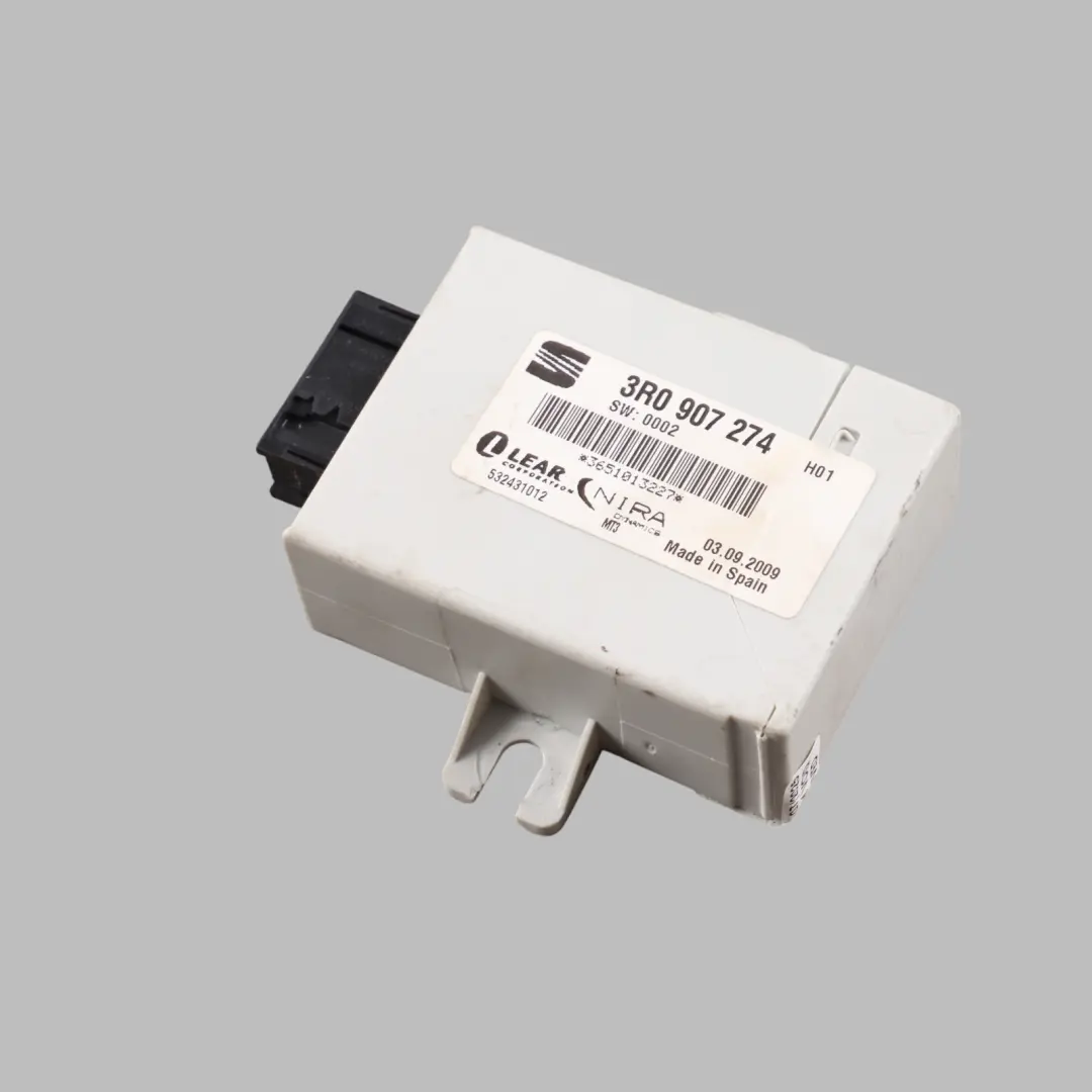 TPMS Módulo Monitor Presión Neumáticos Unidad Control ECU para Seat Exeo con número de pieza 3R0907274 Seat Exeo TPMS Módulo Monitor Presión Neumáticos Unidad Control ECU - SKU 3R0907274 - Número de pieza 3R0907274