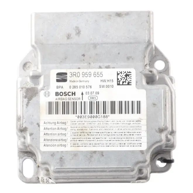 Module Control Unit ECU to Seat Exeo Air with Part number 3R0959655 Seat Exeo Air Module Control Unit ECU - SKU 3R0959655 - Part number 3R0959655