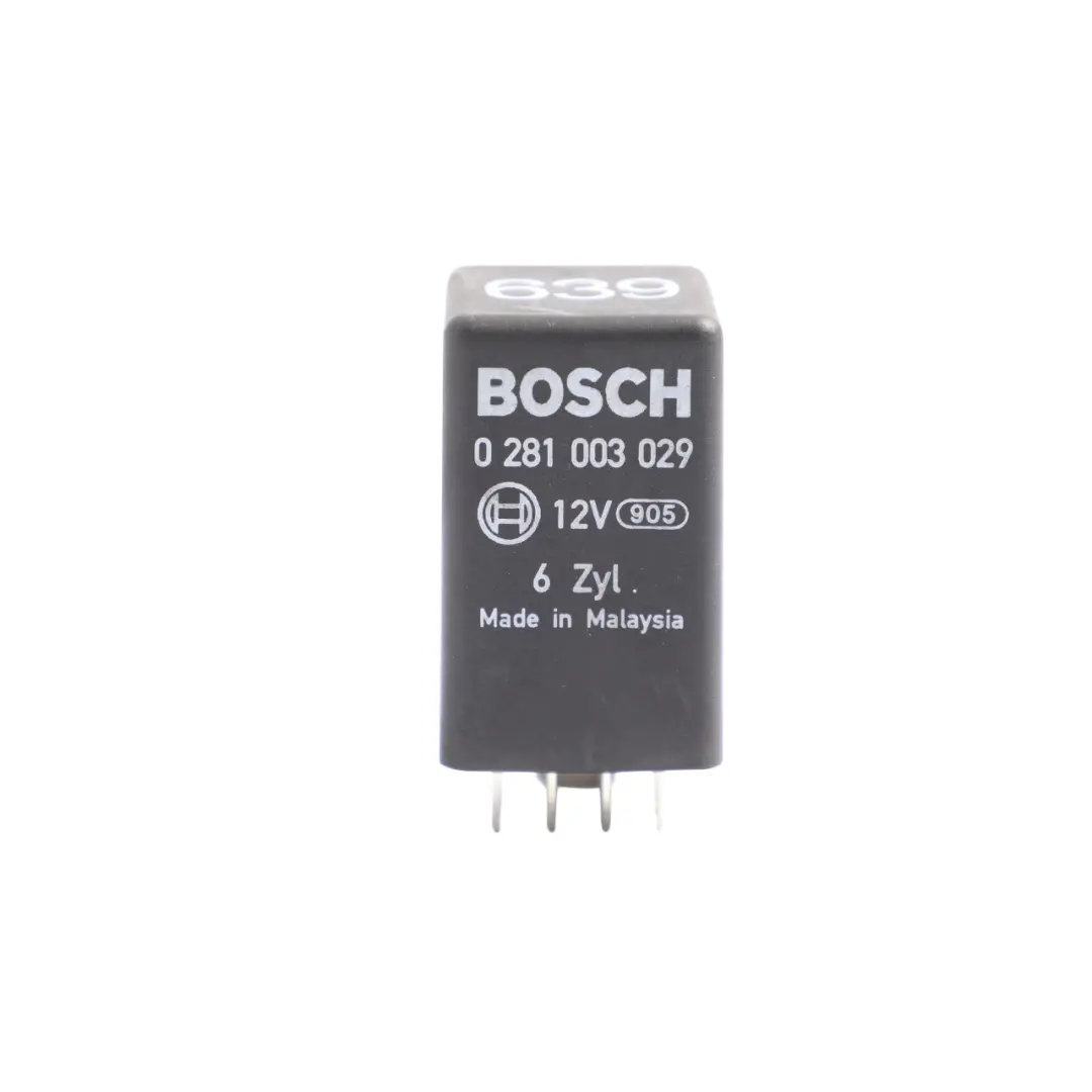 VW Volkswagen Audi Glühkerzenrelaiseinheit Bosch 11 Stifte 0281003029 - SKU 4E0907282A - Teilenummer 4E0907282A