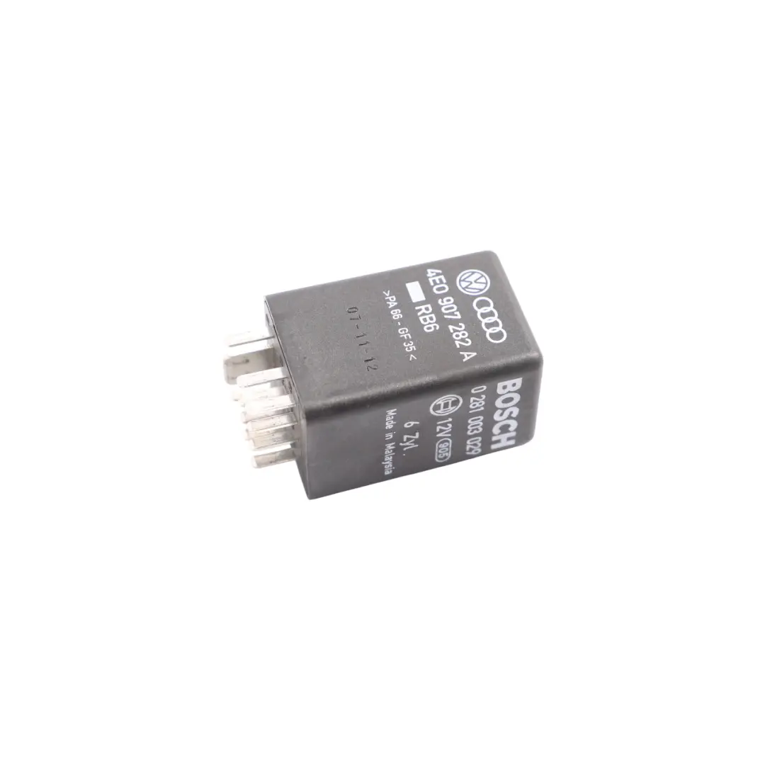 VW Volkswagen Audi Glühkerzenrelaiseinheit Bosch 11 Stifte 0281003029 - SKU 4E0907282A - Teilenummer 4E0907282A