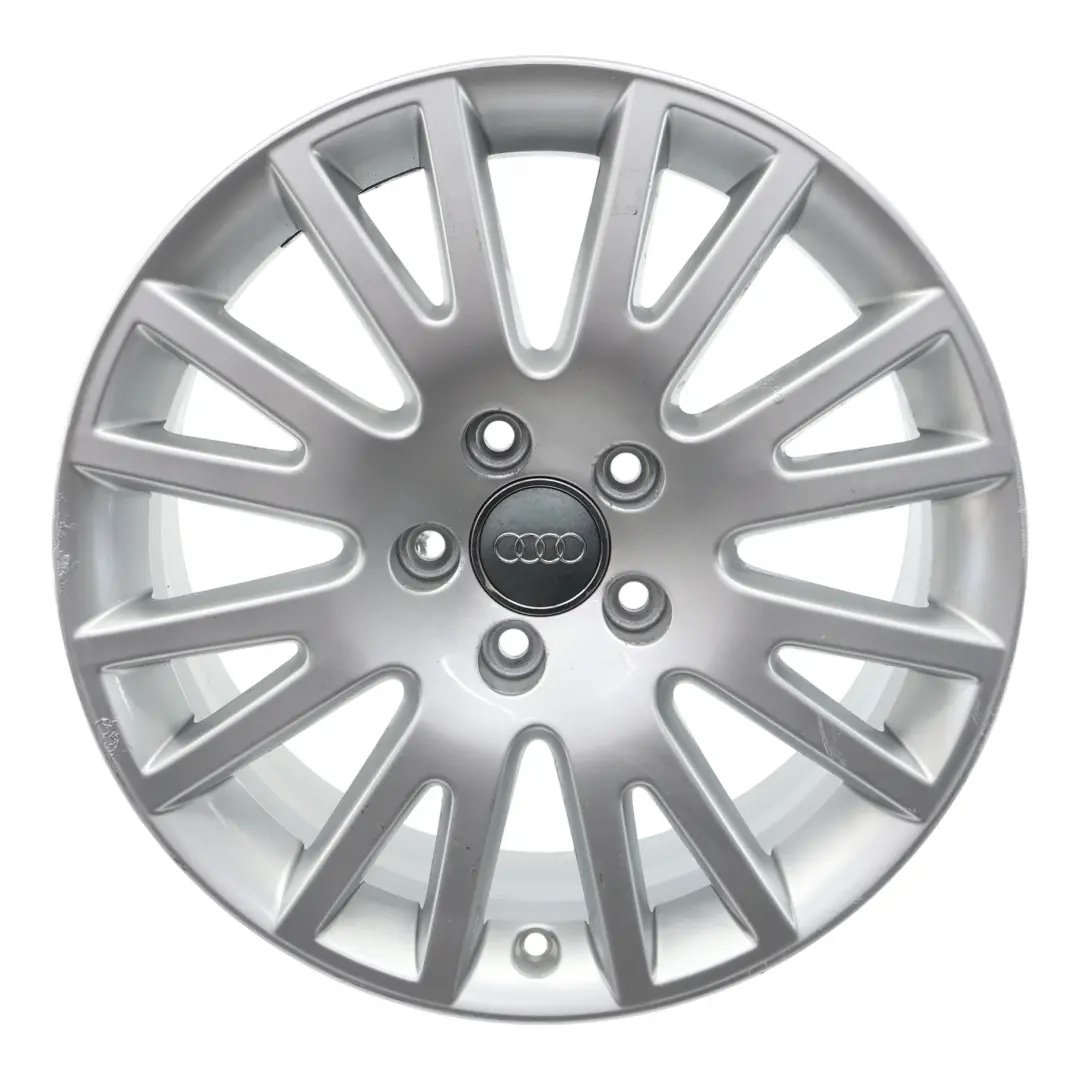 Audi A4 B6 B7 Silber Rad Legierung Felge 17" 7,5J ET:45 - SKU 4F0601025AK-1 - Teilenummer 4F0601025AK