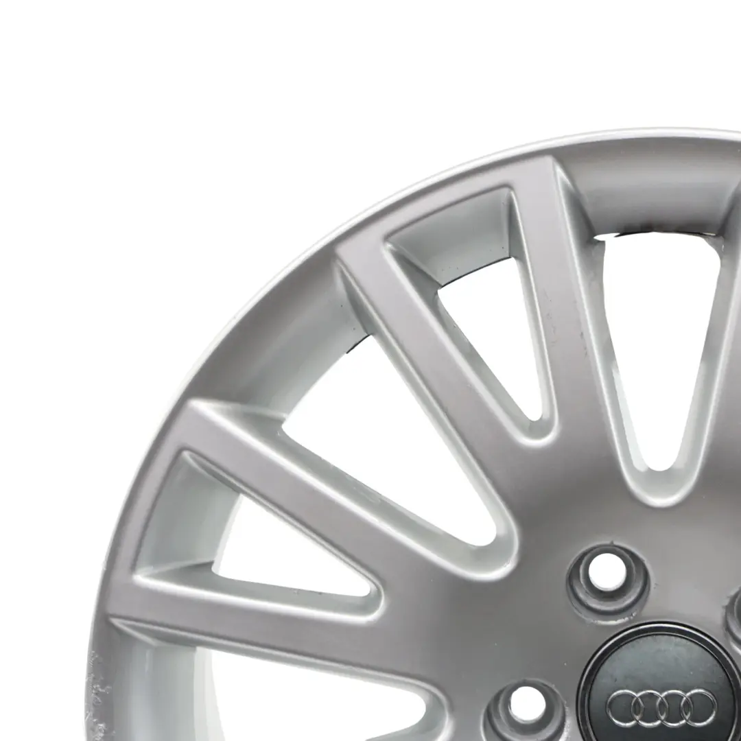 Audi A4 B6 B7 Silber Rad Legierung Felge 17" 7,5J ET:45 - SKU 4F0601025AK-1 - Teilenummer 4F0601025AK