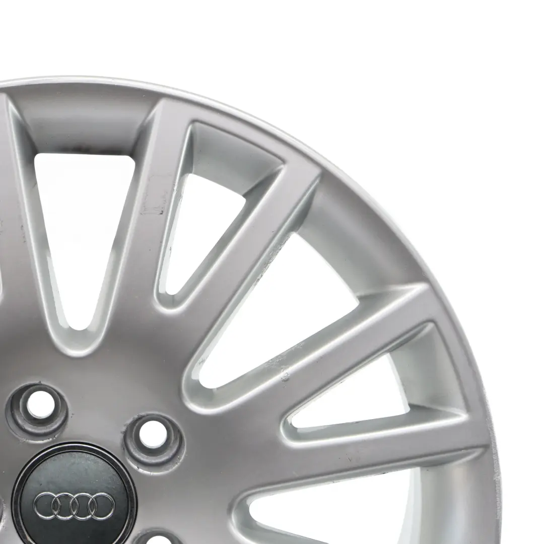 Audi A4 B6 B7 Silber Rad Legierung Felge 17" 7,5J ET:45 - SKU 4F0601025AK-1 - Teilenummer 4F0601025AK