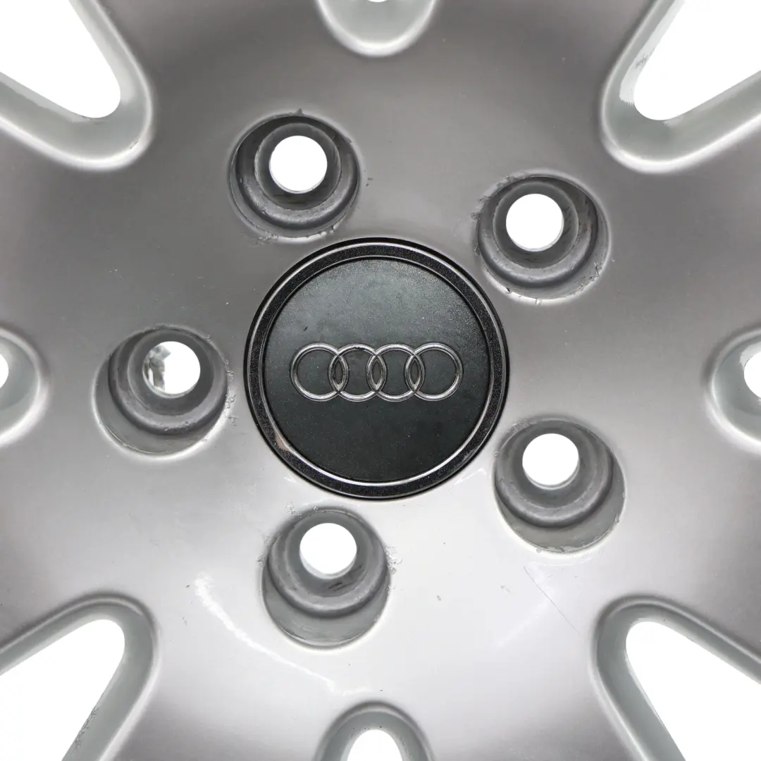 Audi A4 B6 B7 Silber Rad Legierung Felge 17" 7,5J ET:45 - SKU 4F0601025AK-1 - Teilenummer 4F0601025AK