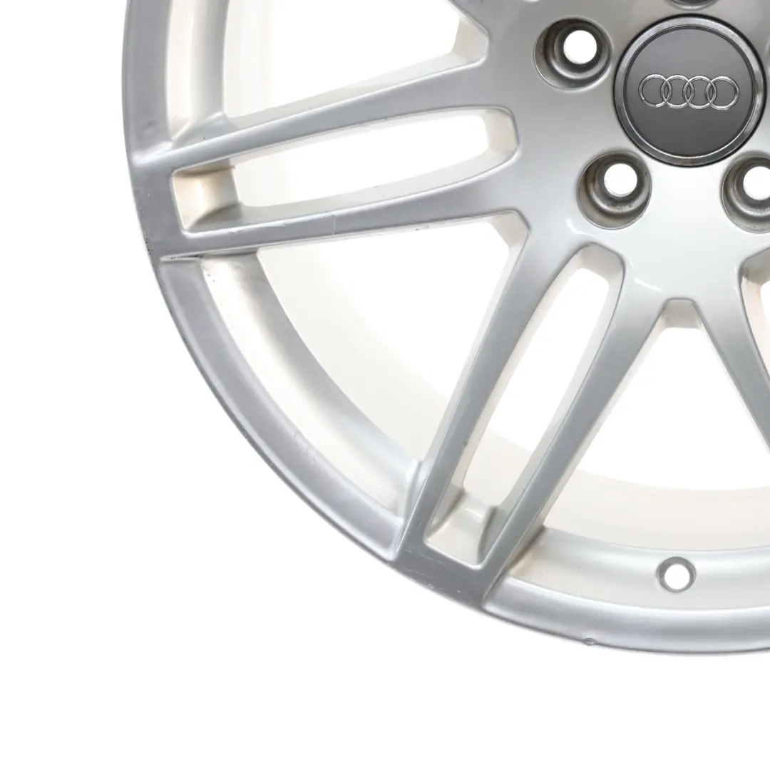 Audi A6 C6 Silver Wheel Alloy Rim 19" 8,5J ET:48 Twin Spoke Le Mans 4F0601025BA - SKU 4F0601025BA-1 - Part number 4F06010258A