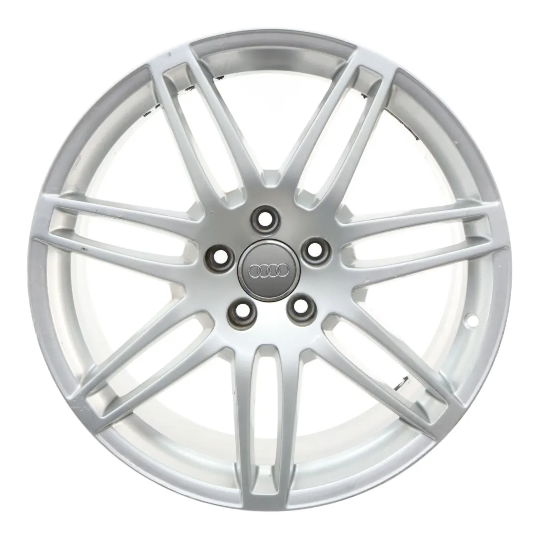 Audi A6 C6 Wheel Alloy Rim 19" 8,5J ET:48 Twin Spoke Le Mans Silver - SKU 4F0601025BA-2 - Part number 4F0601025BA