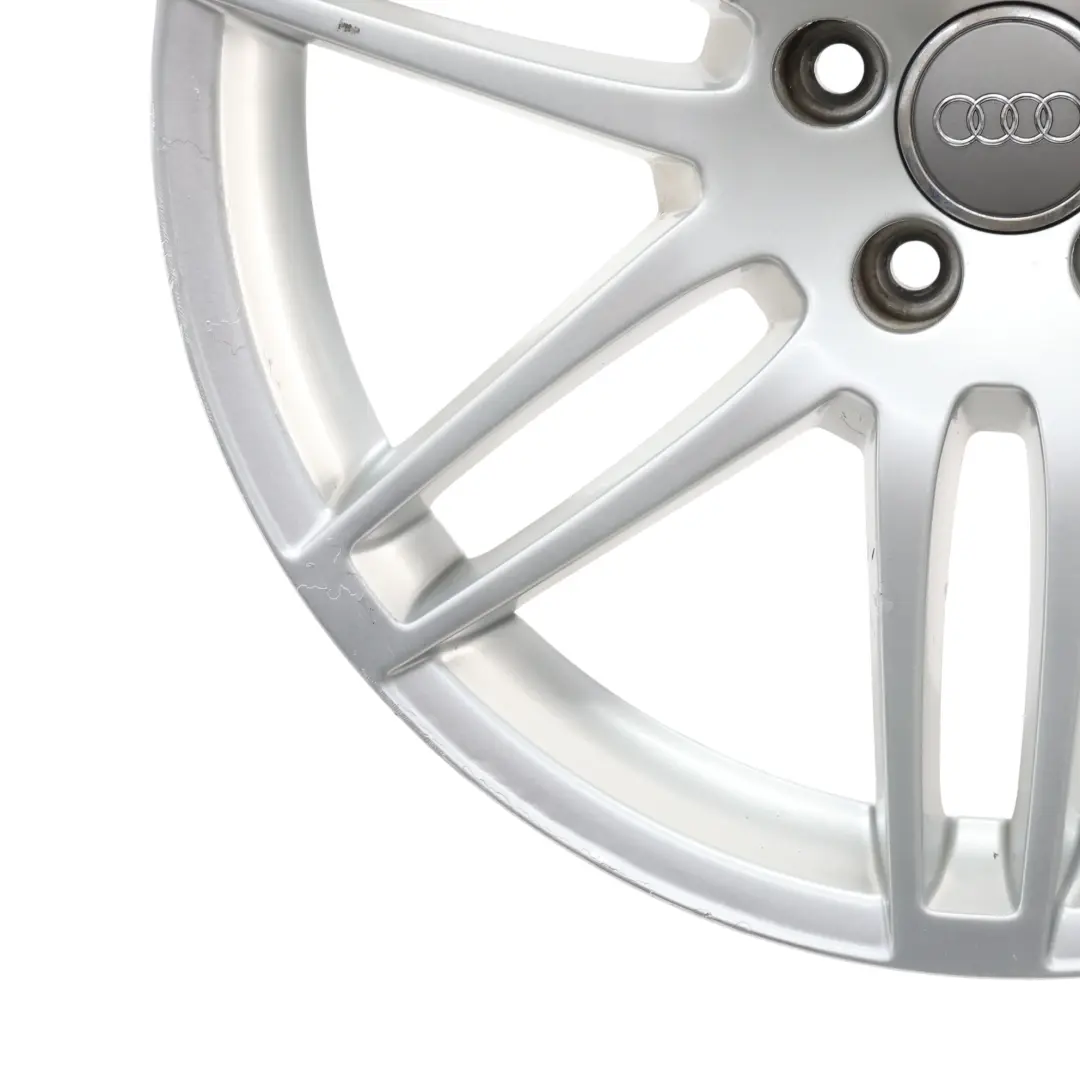 Audi A6 C6 Felga Aluminiowa 19" 8,5J ET:48 Le Mans Srebrna - SKU 4F0601025BA-2 - Numer Części 4F0601025BA