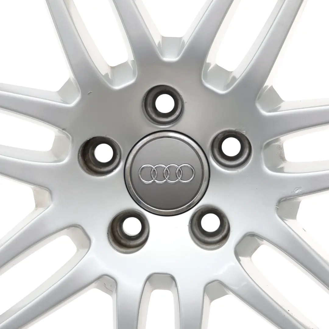 Audi A6 C6 Felga Aluminiowa 19" 8,5J ET:48 Le Mans Srebrna - SKU 4F0601025BA-2 - Numer Części 4F0601025BA