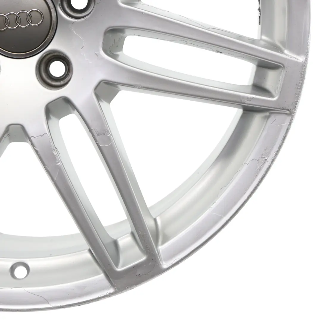 Alloy Rim 19" 8,5J ET:48 Twin Spoke Le Mans to Audi A6 C6 Silver Wheel with Part number 4F0601025BA Audi A6 C6 Silver Wheel Alloy Rim 19" 8,5J ET:48 Twin Spoke Le Mans - SKU 4F0601025BA-3 - Part number 4F0601025BA