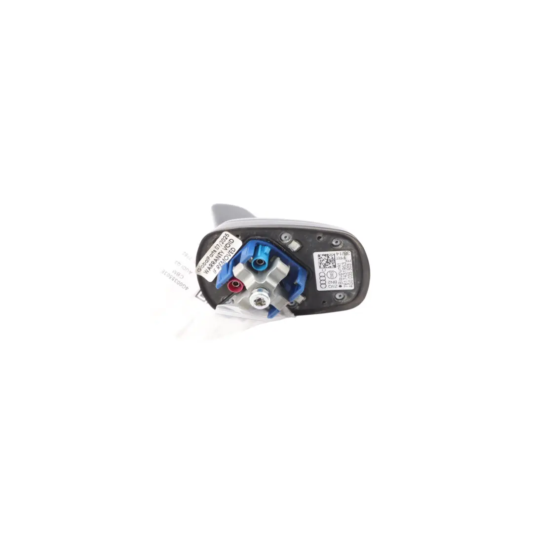 Antenna Tetto Pinna Squalo Amplificatore Blu Cobalto Z5Q per Audi Q3 8U con numero di parte 4G0035503E Audi Q3 8U Antenna Tetto Pinna Squalo Amplificatore Blu Cobalto Z5Q - SKU 4G0035503E-CBM - Numero di parte 4G0035503E