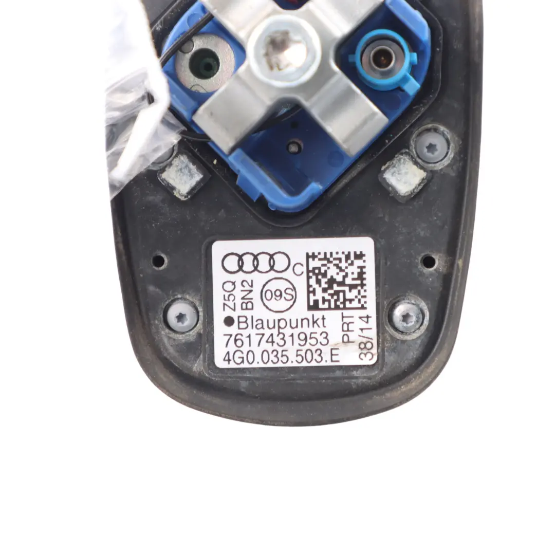Audi Q3 8U Antenna Roof Fin Shark Aerial Amplifier Cobalt Blue - Z5Q - SKU 4G0035503E-CBM - Part number 4G0035503E
