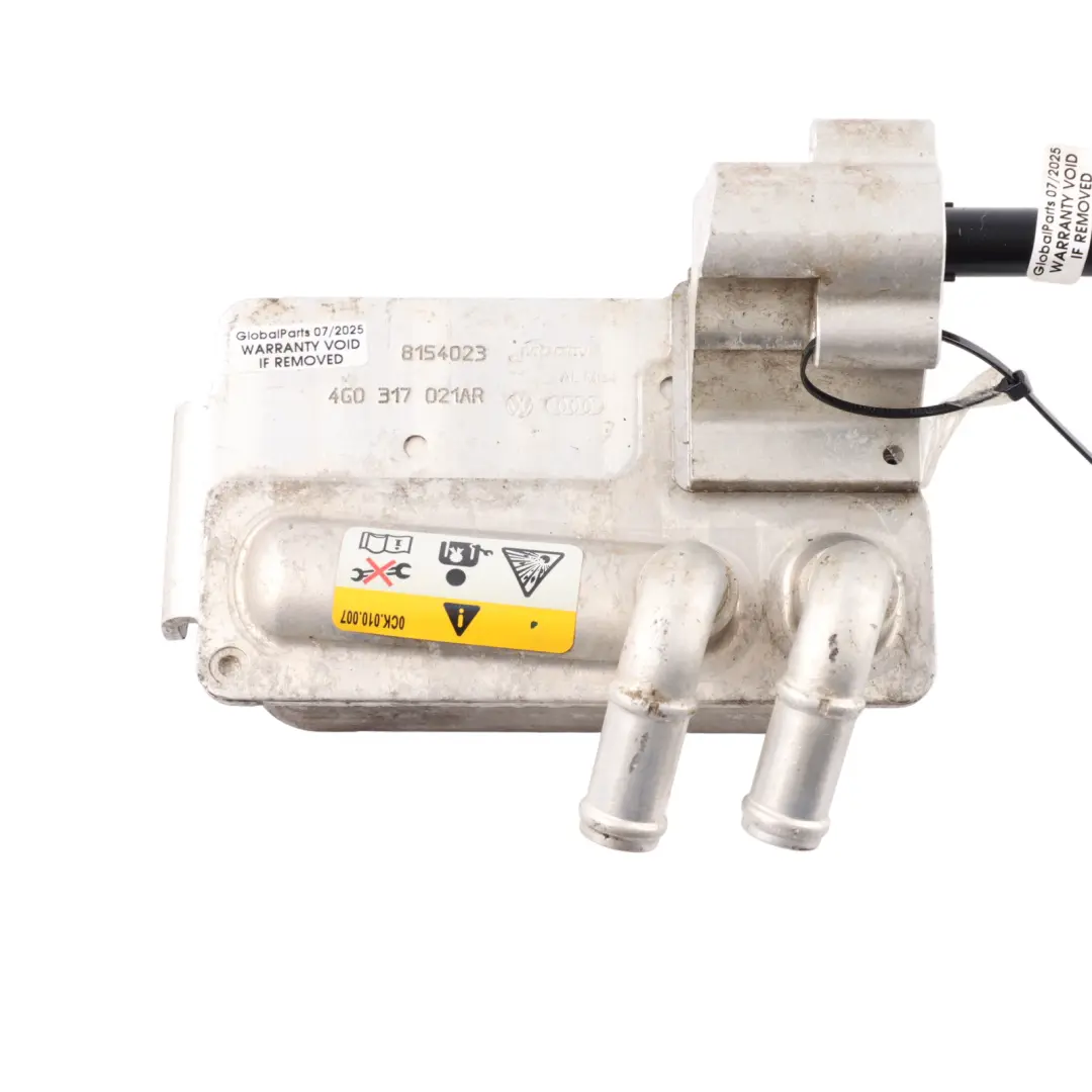 Transmission Gearbox Oil Cooler to Audi A4 B9 2.0 TDI Automatic with Part number 4G0317021AR Audi A4 B9 2.0 TDI Automatic Transmission Gearbox Oil Cooler - SKU 4G0317021AR - Part number 4G0317021AR