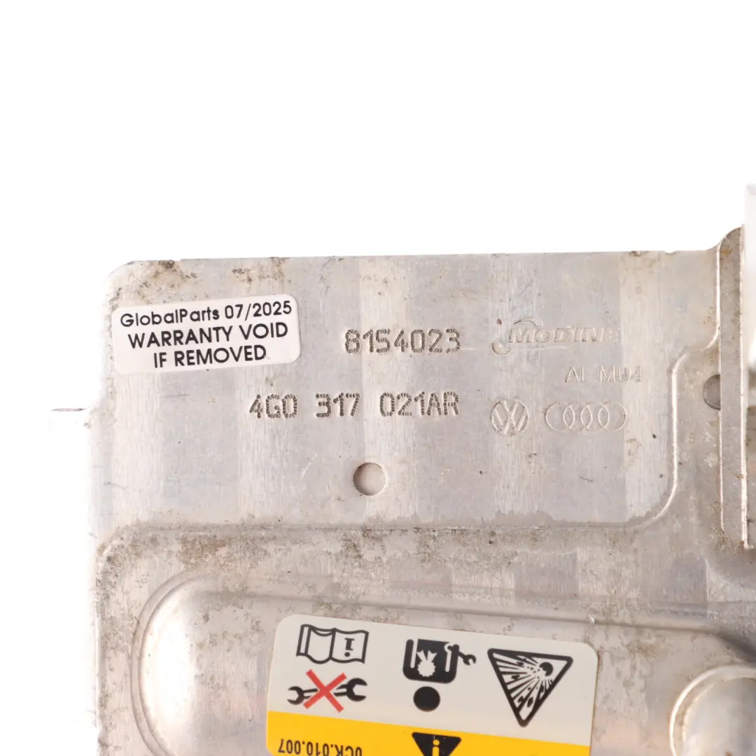 Transmission Gearbox Oil Cooler to Audi A4 B9 2.0 TDI Automatic with Part number 4G0317021AR Audi A4 B9 2.0 TDI Automatic Transmission Gearbox Oil Cooler - SKU 4G0317021AR - Part number 4G0317021AR