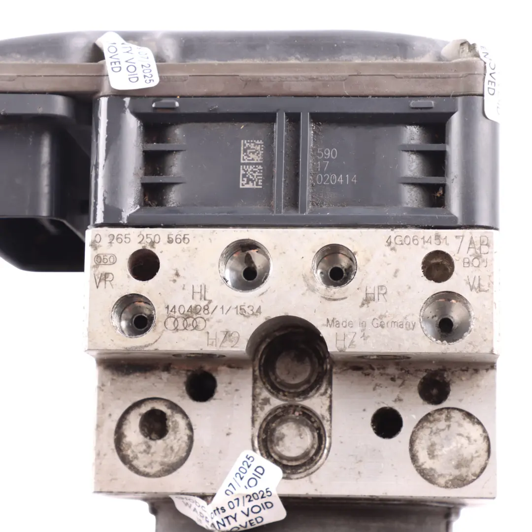Audi A7 4G Brake Pump ABS Module Hydraulic Control Unit 4G0907379M - SKU 4G0614517AB - Part number 4G0614517AB