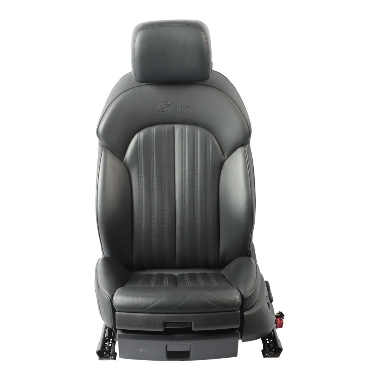 Audi A7 4G Asiento Delantero Izquierdo S-Line Calefactable Memoria Cuero Negro