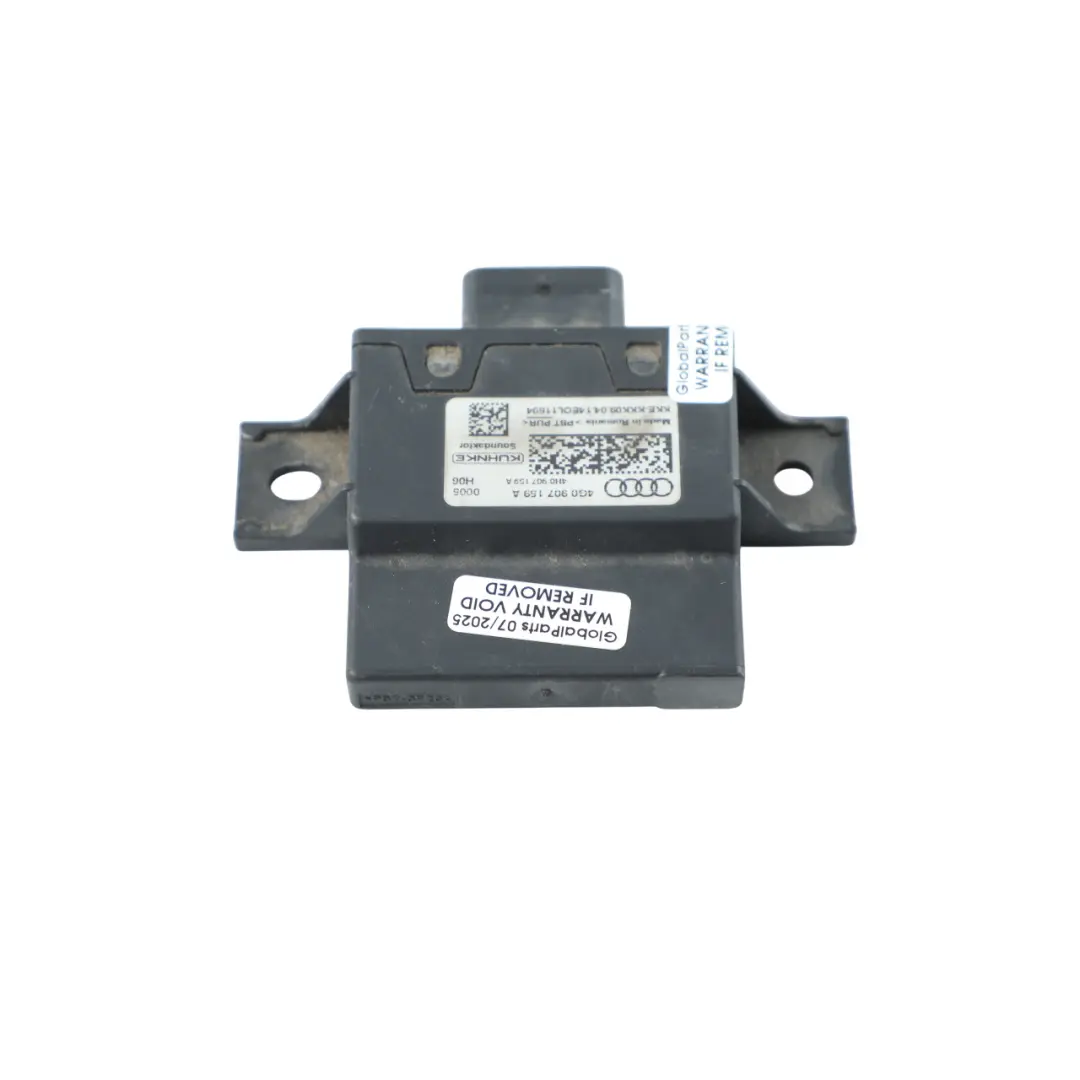 4G8 Alarm Module Body Impact Sound Signal Control Unit to Audi A7 with Part number 4G0907159A Audi A7 4G8 Alarm Module Body Impact Sound Signal Control Unit - SKU 4G0907159A - Part number 4G0907159A
