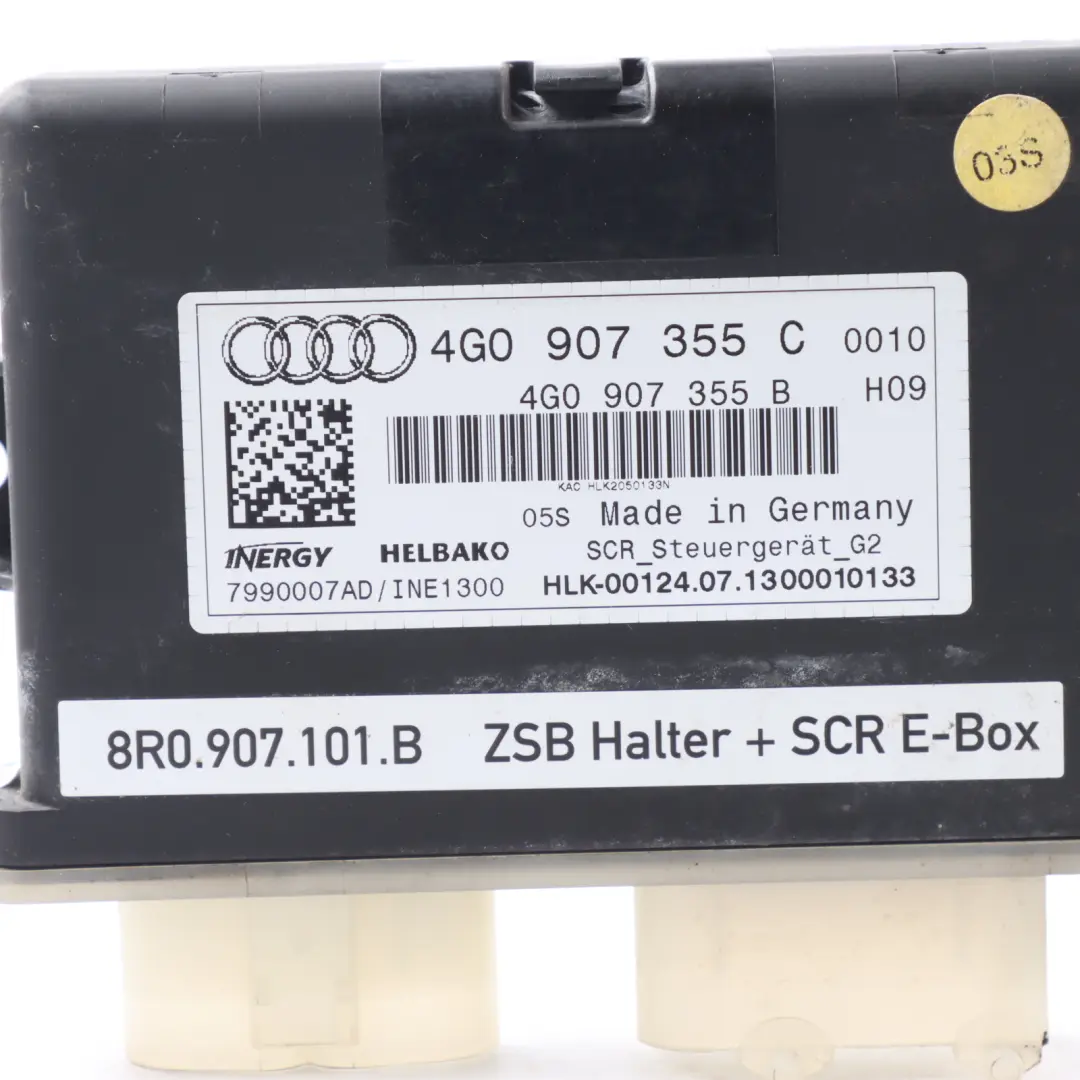 CGLC Adblue Control Module Unit ECU to Audi Q5 8R 2.0 TDI with Part number 4G0907355C Audi Q5 8R 2.0 TDI CGLC Adblue Control Module Unit ECU - SKU 4G0907355C - Part number 4G0907355C
