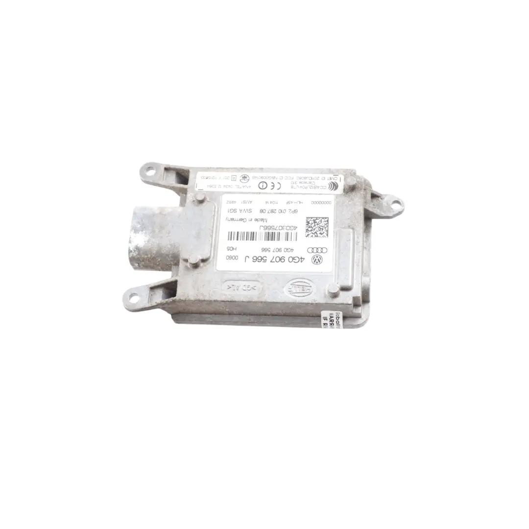 Audi A7 4G Módulo Asistente Cambio Carril Trasero Izquierdo - SKU 4G0907566J - Número de pieza 4G0907566J