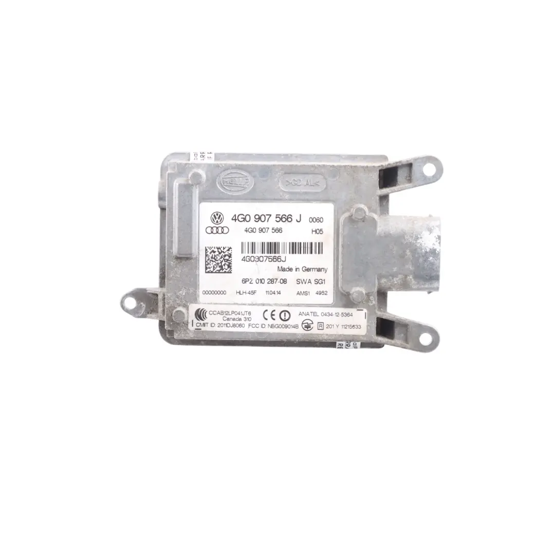 Audi A7 4G Sportback Moduł Asystenta Zmiany Pasa Tylny Lewy - SKU 4G0907566J - Numer Części 4G0907566J