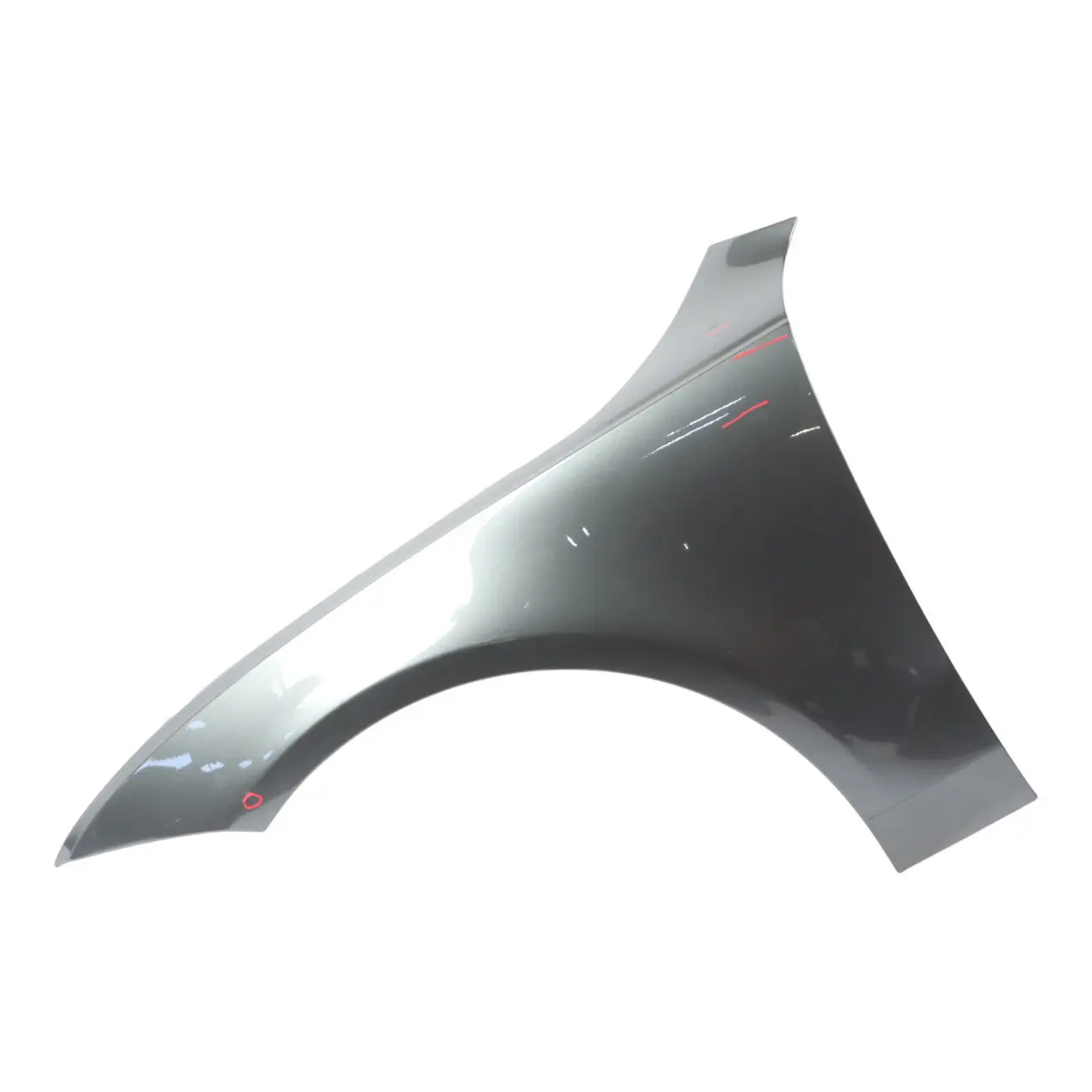 Audi A7 4G8 Side Panel Front Left N/S Wing Fender Daytona Grey Pearl - Z7S