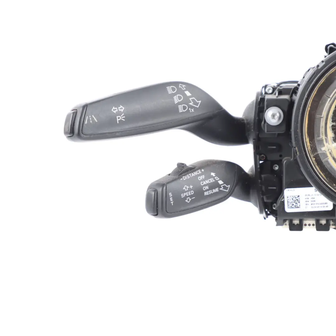 4G8 Wiper Indicator Stalks Squib Ring Cruise Control Switch to Audi A7 with Part number 4G8953502P Audi A7 4G8 Wiper Indicator Stalks Squib Ring Cruise Control Switch - SKU 4G8953502P - Part number 4G8953502P