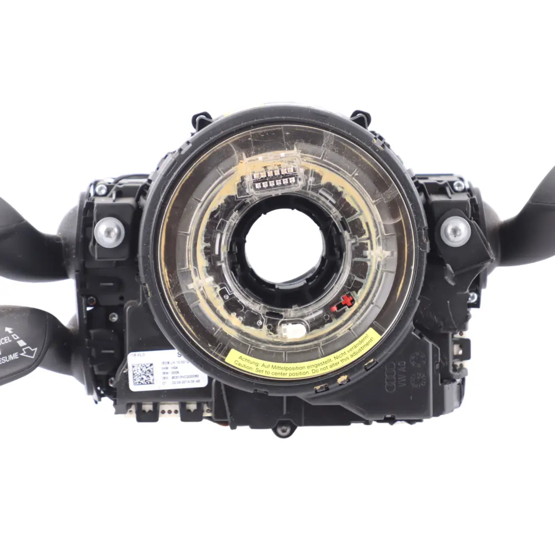 4G8 Wiper Indicator Stalks Squib Ring Cruise Control Switch to Audi A7 with Part number 4G8953502P Audi A7 4G8 Wiper Indicator Stalks Squib Ring Cruise Control Switch - SKU 4G8953502P - Part number 4G8953502P