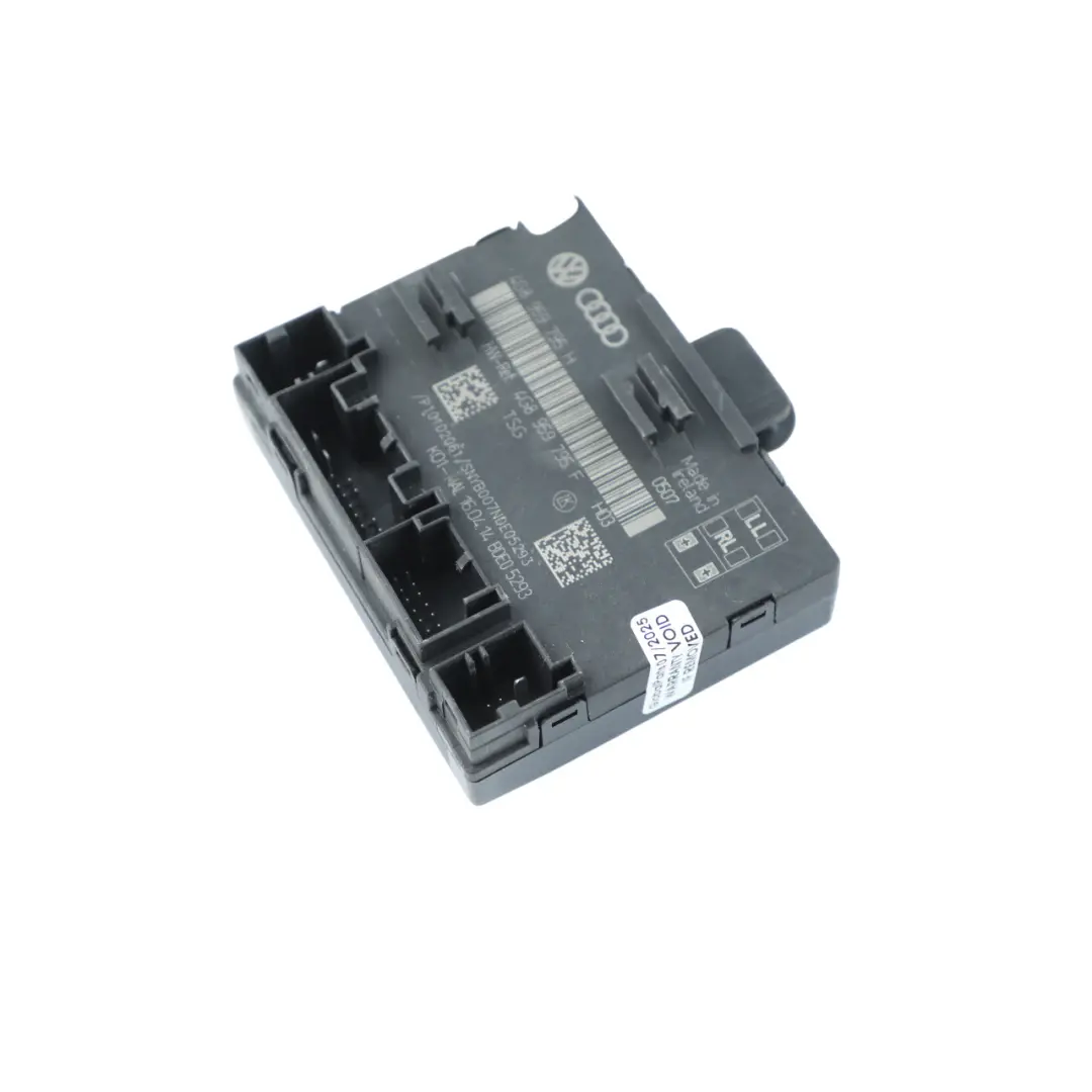 Audi A7 4G Unidad De Control De Puerta Trasera ECU Izquierda Derecha 4G8959795H - SKU 4G8959795F - Número de pieza 4G8959795F