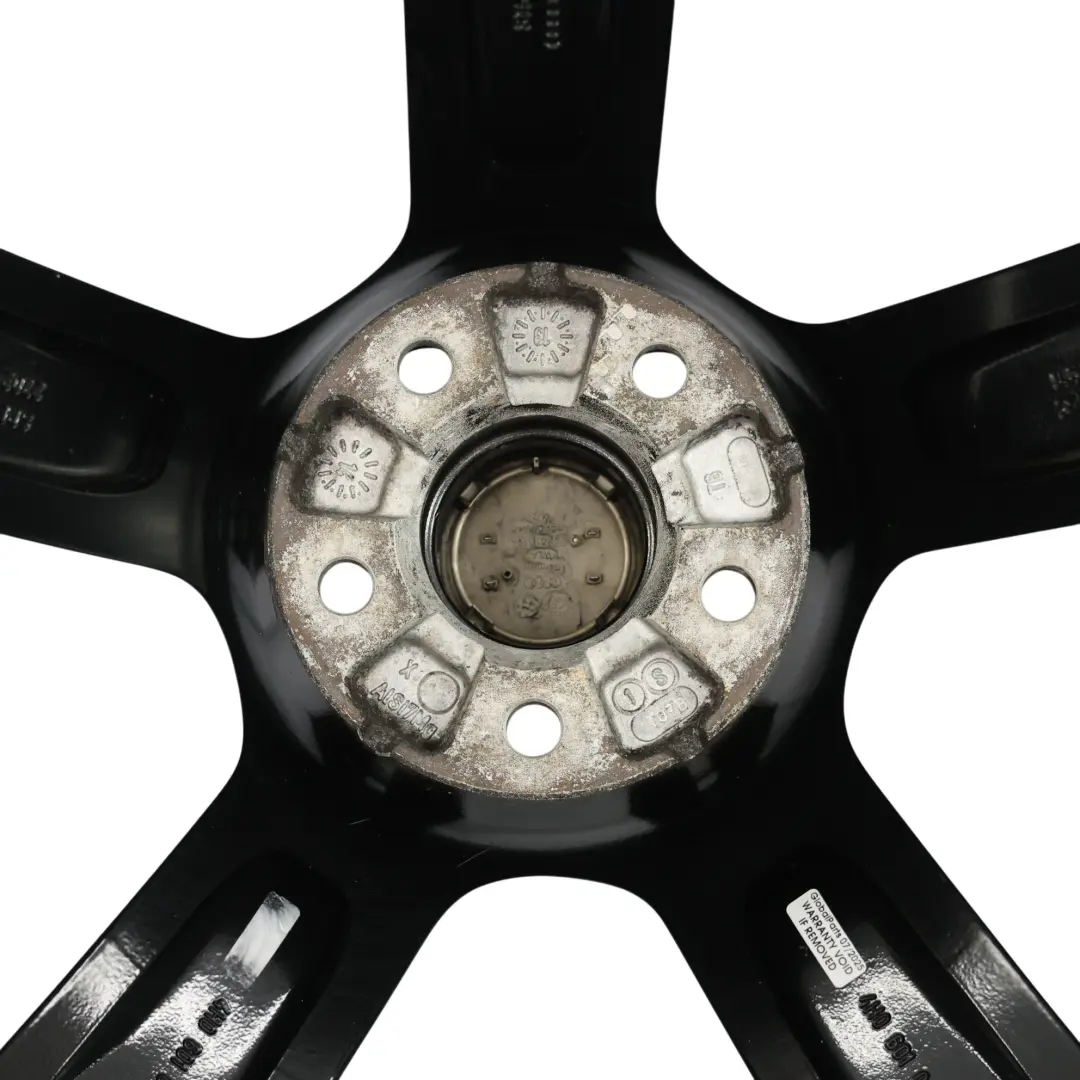 Audi A8 4H D4 Wheel Rim Alloy Rotor Black 21" 9J ET:35 - SKU 4H0601025BA-5 - Part number 4H0601025BA