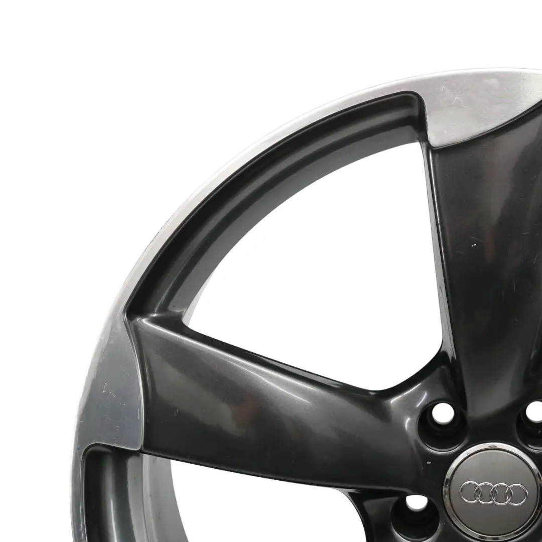 Rim Alloy Rotor Black 21" 9J ET:35 to Audi A8 4H D4 Wheel with Part number 4H0601025BA Audi A8 4H D4 Wheel Rim Alloy Rotor Black 21" 9J ET:35 - SKU 4H0601025BA-5 - Part number 4H0601025BA