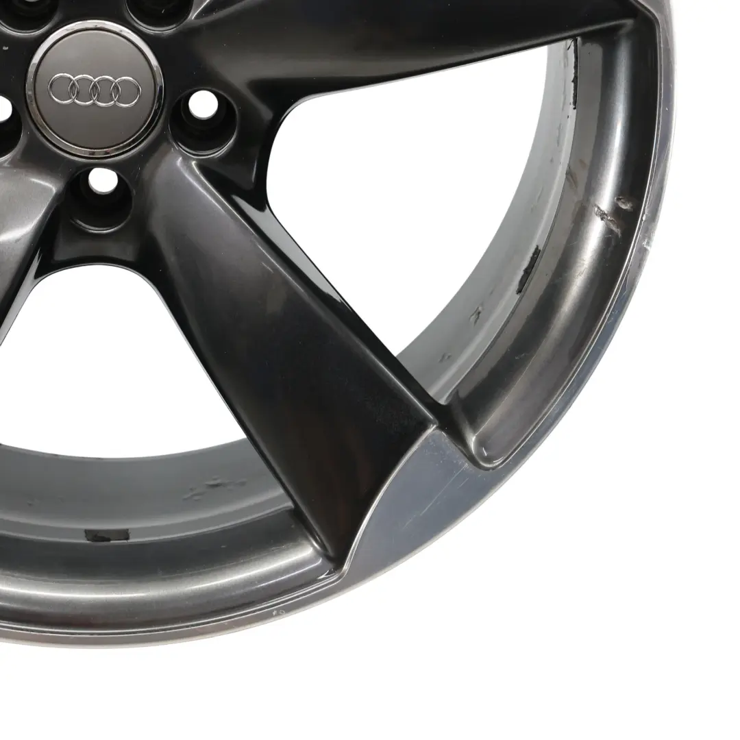 Rim Alloy Rotor Black 21" 9J ET:35 to Audi A8 4H D4 Wheel with Part number 4H0601025BA Audi A8 4H D4 Wheel Rim Alloy Rotor Black 21" 9J ET:35 - SKU 4H0601025BA-5 - Part number 4H0601025BA