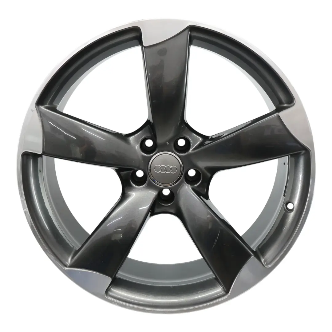 Audi A8 4H D4 Wheel Rim Alloy Rotor Black 21" 9J ET:35 - SKU 4H0601025BA-6 - Part number 4H0601025BA