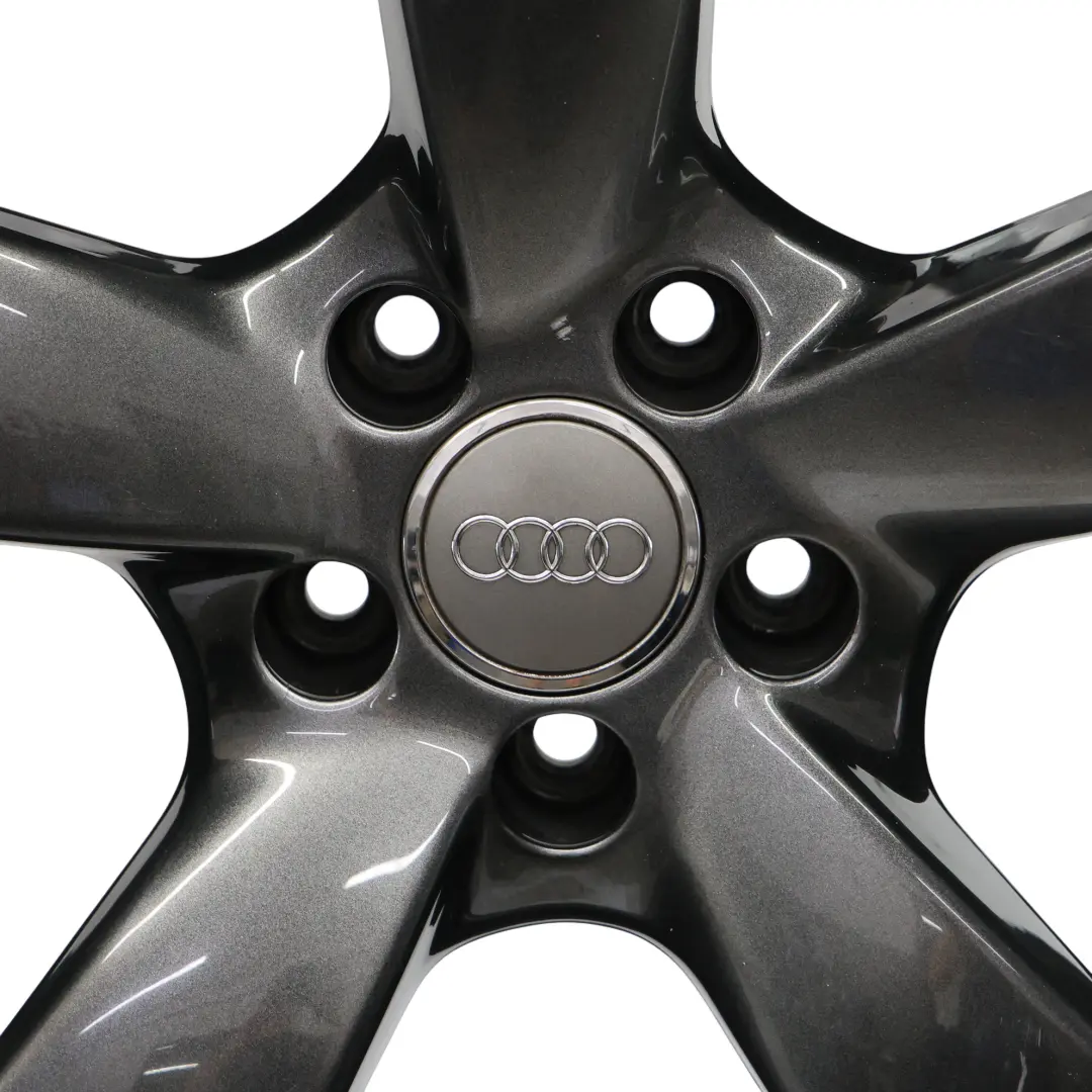 Audi A8 4H D4 Wheel Rim Alloy Rotor Black 21" 9J ET:35 - SKU 4H0601025BA-6 - Part number 4H0601025BA