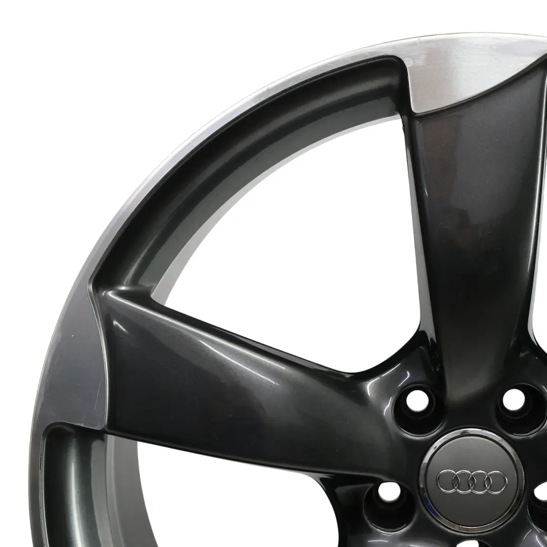Cerchio In Lega Rotor Black 21" 9J ET:35 per Audi A8 4H D4 con numero di parte 4H0601025BA Audi A8 4H D4 Cerchio In Lega Rotor Black 21" 9J ET:35 - SKU 4H0601025BA-7 - Numero di parte 4H0601025BA